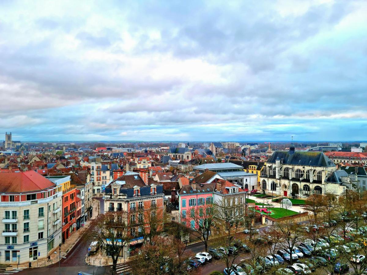 Le Perchoir, High-end & Panoramic View Apartamento Troyes